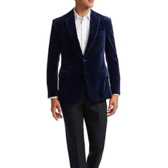 Ralph Ralph Lauren Other - Ralph Lauren Velvet Single Breasted Blazer H10840
